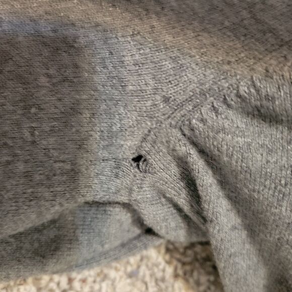 New York & Co. Gray 3/4 Sleeve Shawl Collar Open Front Long Cardigan Size M - Picture 6 of 14